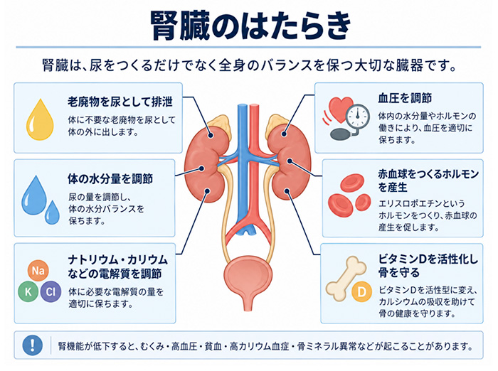 腎臓のはたらき